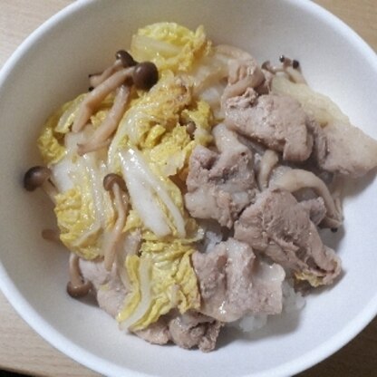 最初に味を決めてしまうので簡単でした。ちょっと具材を変えて、丼にして食べました。ありがとうございました！